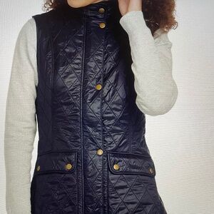 Barbour Wray Gilet Black size US 14, like new condition